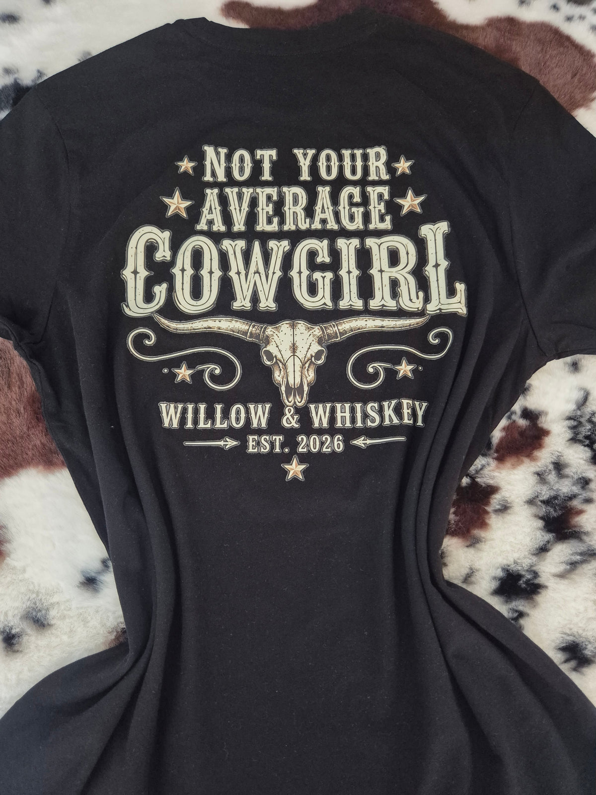 Willow & Whiskey – Not Your Average Cowgirl Tee