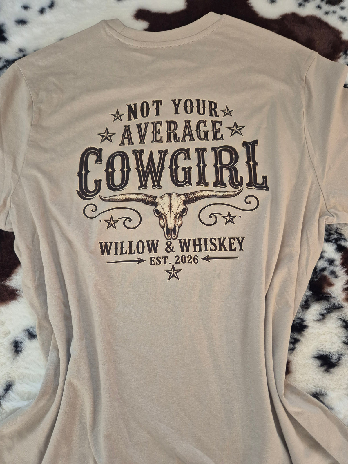 Willow & Whiskey – Not Your Average Cowgirl Tee
